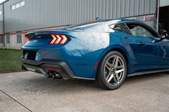 Corsa 2024-2025 Ford Mustang V8 5.0L 3in Axle-Back Exhaust System w/ Twin 4in Black Straight Tips