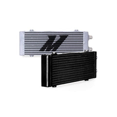 Mishimoto Universal Medium Bar and Plate Dual Pass Black Oil Cooler