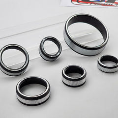 UPR Billet Designer Interior Knob Set 6pc (fits 21-25 Ford Bronco)