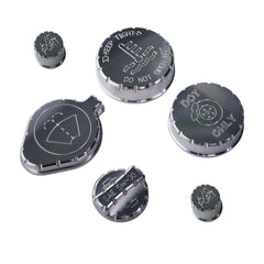 Billet Engine Cap Cover Package 6pc Kit (fits 21-25 Ford Bronco 2.3, 2.7) UPR