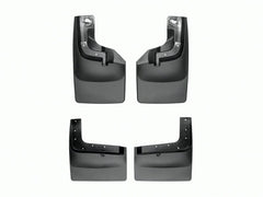 WeatherTech 17-22 Ford F250/F-350/F-450/F-550 Dually w/Fender Flares No Drill Mudflaps - Black