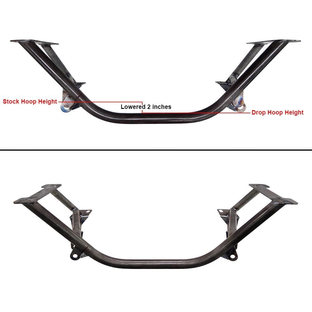 Chrome Moly Tubular K-Member Drop Hoop (fits 79-04 Mustang) UPR