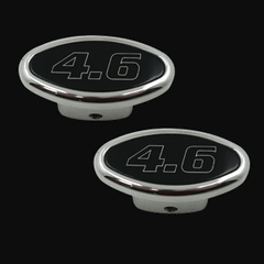 Billet Clothes Hanger Kit 4.6 Logo (fits 79-09 Ford Mustang) UPR