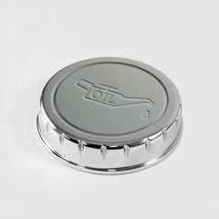 Billet Round Oil Cap Cover Oil Logo (fits 79-15 Ford Mustang) UPR