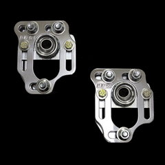 Billet Caster Camber Plates (fits 79-89 Ford Mustang) UPR