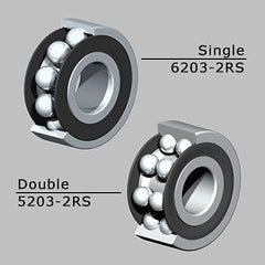 Billet Air Pump Idler Bracket and Pulley Kit II - Dbl Bearing (fits 79-95 Mustang) UPR