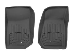 WeatherTech 07-13 Jeep Wrangler 2-Door Front FloorLiner - Black