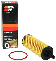 K&N 14-22 Jeep Cherokee 3.6L V6 / 14-23 Chrysler 300 3.6L V6 Oil Filter