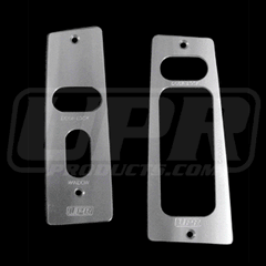 Billet "UPR" Window Switch Plates (fits 87-93 Ford Mustang) UPR