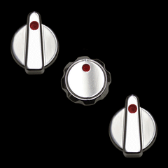 Billet Slimline with Climate Control AC Knobs UPR (fits 89-04 Mustang)