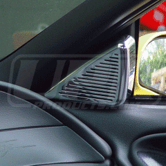 Billet Mach 460 Speaker Covers (fits 94-04 Ford Mustang) UPR
