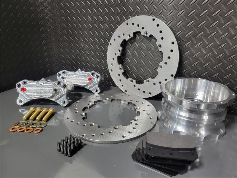 Aerospace Components Front Drag Brake Kit 5 Lug (fits 15-24 Mustang)