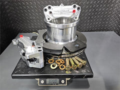 Aerospace Components Rear 4 Piston Dimpled & Slotted Kit clears 16" wheels (fits 10-25 F150 2wd/4wd)