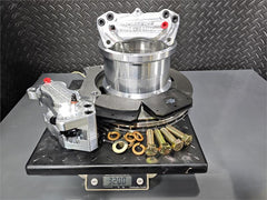 Aerospace Components Rear 4 Piston Dimpled & Slotted Kit clears 16" wheels (fits 10-25 F150 2wd/4wd)