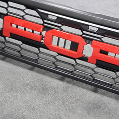 AMP-83684-03 Code Orange Grille Lettters for Raptor Bronco
( Incredible 2 Stage Painted Finish!)