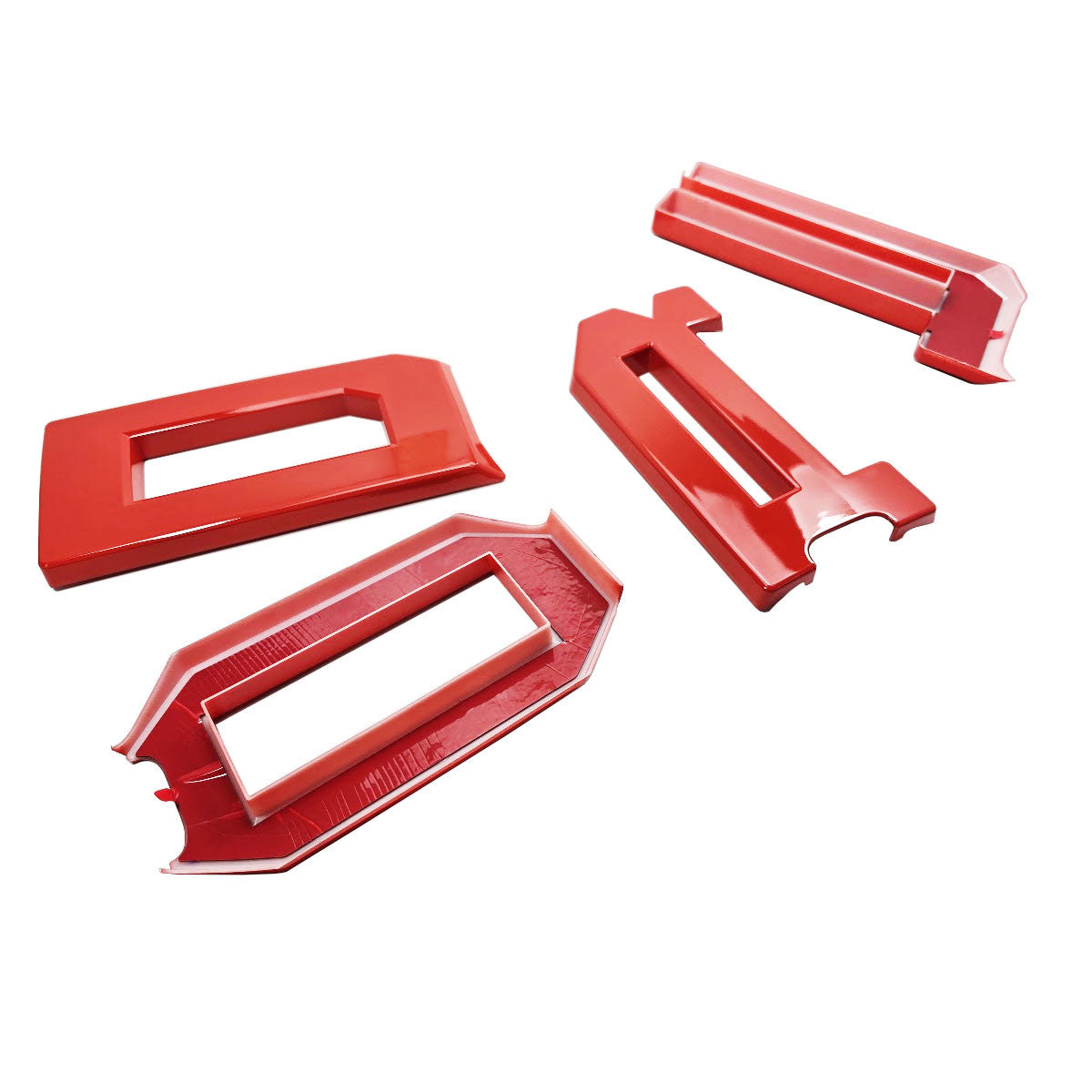 AMP-83684-03 Code Orange Grille Lettters for Raptor Bronco
( Strongest OEM Adhesive Backing!)