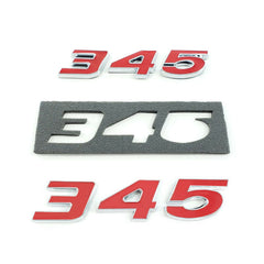 345 Emblem Pair (fits Mopar Hemi Charger Challenger) Badge
