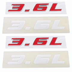 3.6L Emblem Pair (fits Mopar Hemi Charger Challenger) Badge
