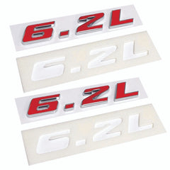 6.2L Emblem Pair (fits Mopar Hemi Charger Challenger TRX Hellcat) Badge