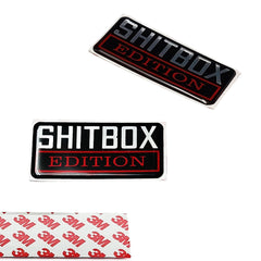 Shitbox Edition Domed Urethane Decal Emblem
