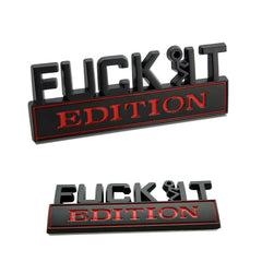 Fuck It Guy Edition Emblem
