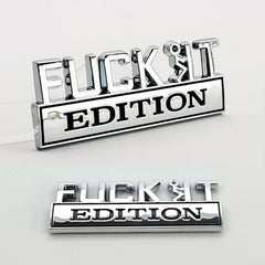 Fuck It Guy Edition Emblem
