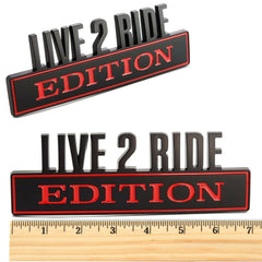 Live 2 Ride Edition Emblem