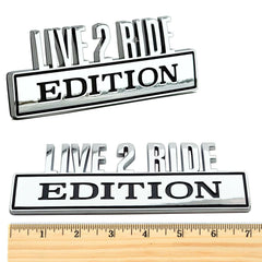 Live 2 Ride Edition Emblem