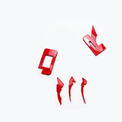 ABS Emblem Tailgate Inserts Letters with Claws (fits 22-26 Ford Bronco Raptor) AMP