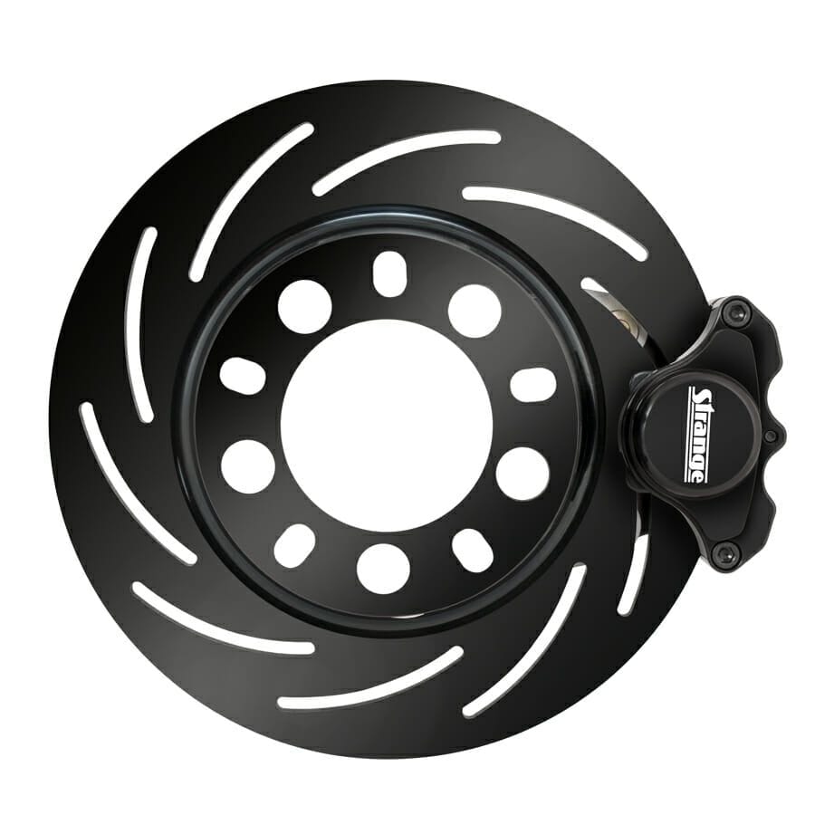 Strange Engineering Single Piston Front Brake Kit (fits 94-04 Mustang) B4446WC