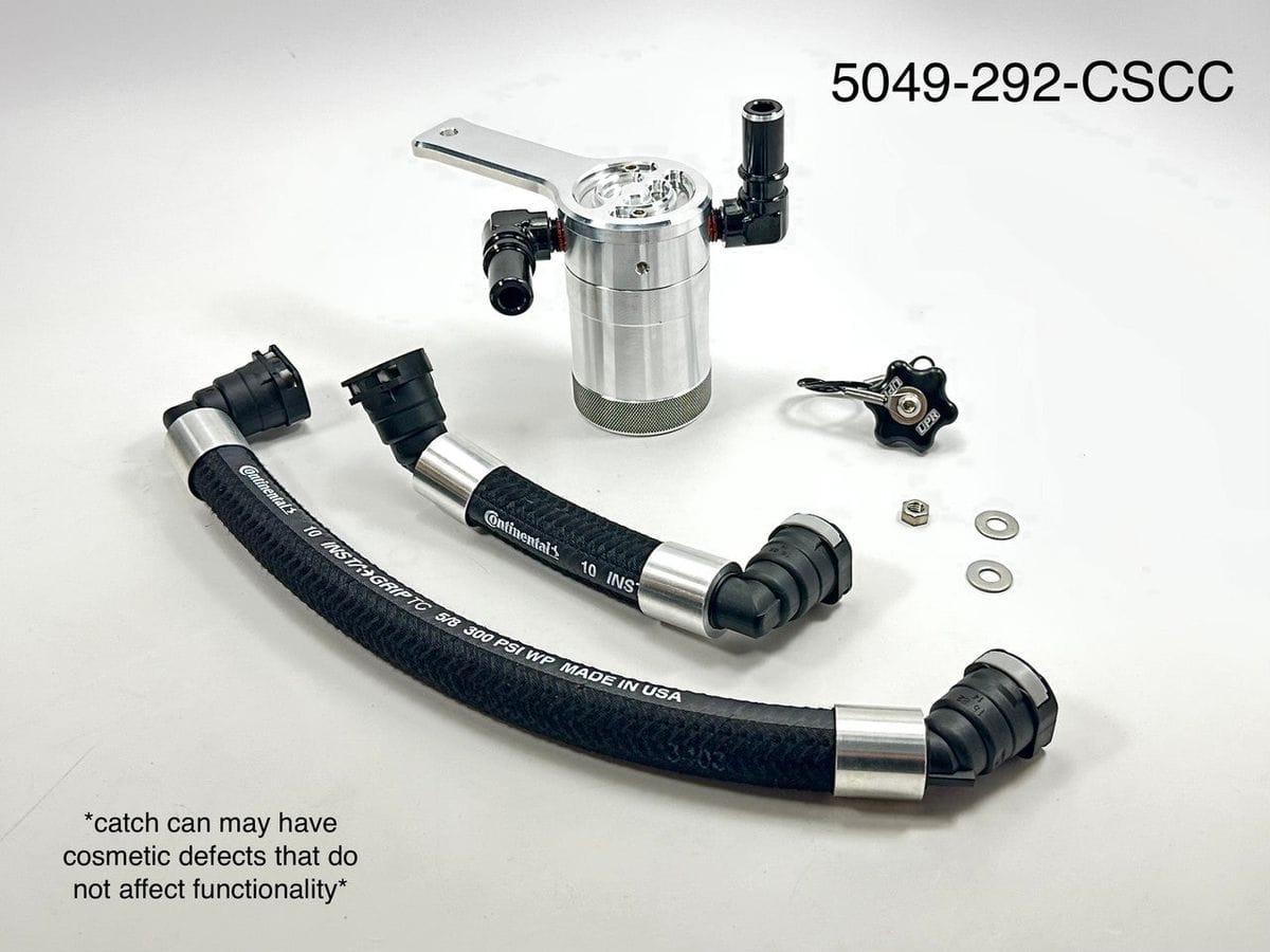 Clean Side Oil Catch Can (Clearance)(fits 24 Mustang GT) UPR