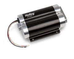 Holley Billet 160 GPH Dominator In-Line Fuel Pump Dual Inlet