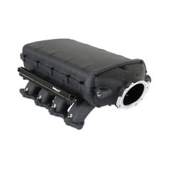Holley Ultra Lo-Ram Intake Manifold Black (fits Ford Coyote 11-23 Mustang) Round TB
