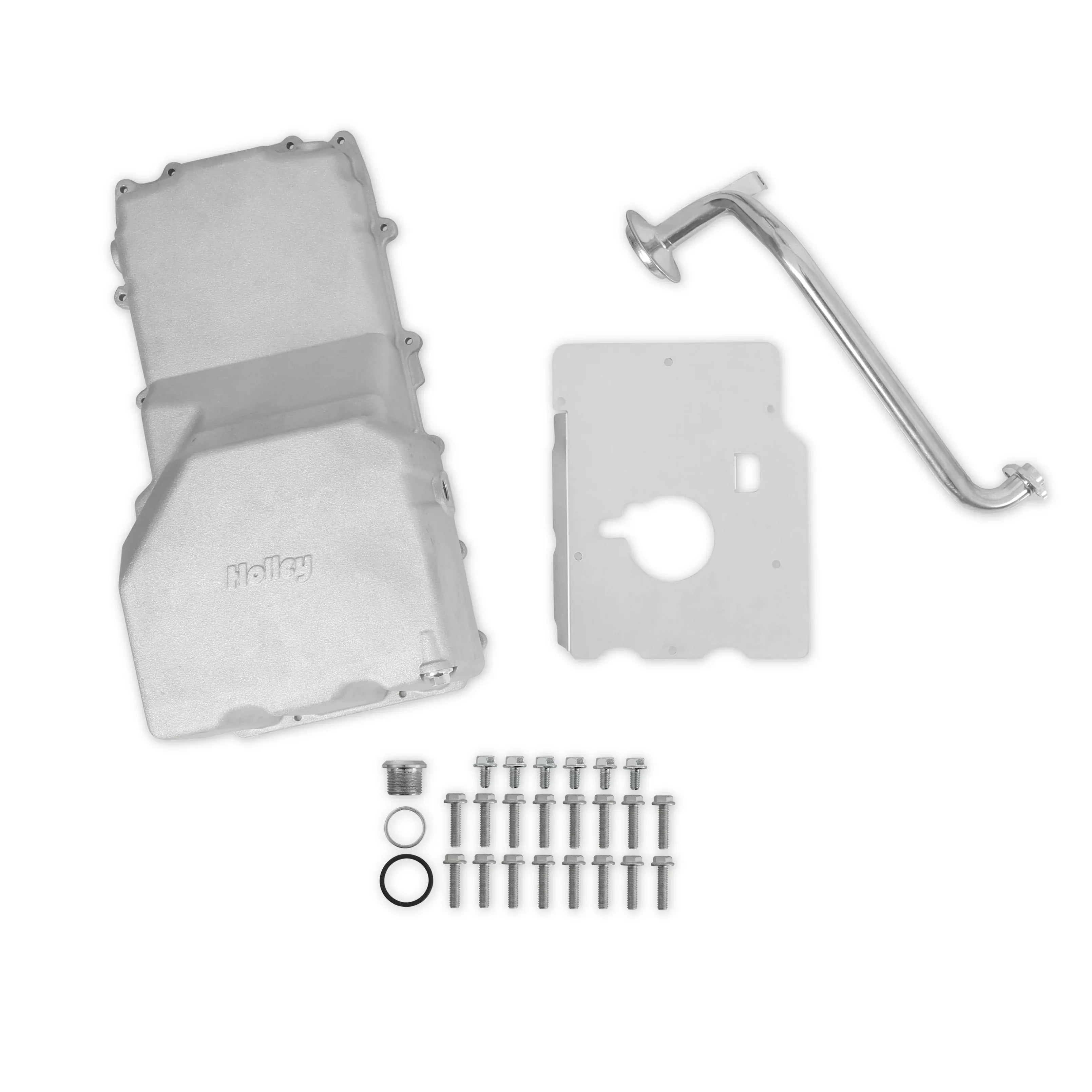 Holley Cast Aluminum Rear Sump Coyote Swap Oil Pan Gen 1 & 2 (fits 79-04 Mustang) 302-47