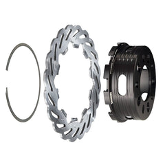 Strange Evolution Rear Brake Kit with 4 Piston Calipers for 15-23 Ford Mustang B1723WCE