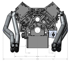 LS Swap 1-7/8 Longtube Headers (fits 79-04 Mustang) Ultimate Headers