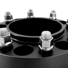 Mishimoto Wheel Spacers - 6x139.7 - 78.1 - 25mm - M14 - Black
