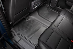 Husky Liners 19-23 Chevrolet Silverado 1500 Crew Cab WeatherBeater Blk Front & 2nd Seat Floor Liners