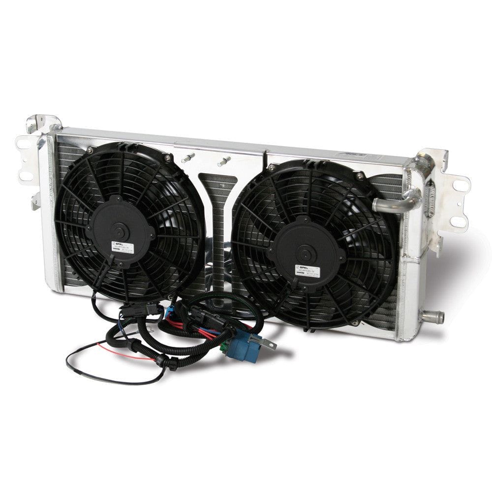 AFCO Heat Exchanger Dual Fans (fits 07-12 Shelby GT500) 80280PRO