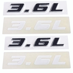 3.6L Emblem Pair (fits Mopar Hemi Charger Challenger) Badge