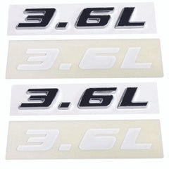 3.6L Emblem Pair (fits Mopar Hemi Charger Challenger) Badge