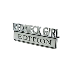 Redneck Girl Edition Emblem