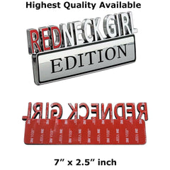 Redneck Girl Edition Emblem