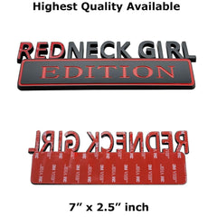 Redneck Girl Edition Emblem