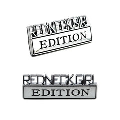 Redneck Girl Edition Emblem