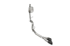 Corsa 2021-2025 Ford F-150 SuperCab/6.5in Bed 5.0L V8 Sport Cat-Back Single Side Exit-Black PVD