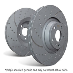 EBC 2023+ Ford Ranger 2WD/4WD 2.7TT GD Sport Front Rotors