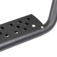 Go Rhino Dominator Extreme D6 SideSteps - Tex Blk - 4in Drop Down Steps (Pair)
