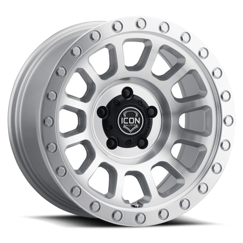 ICON Hulse 18x9 8x170 6mm Offset 5.25in BS Silver Machined
