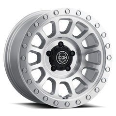 ICON Hulse 18x9 8x170 6mm Offset 5.25in BS Silver Machined